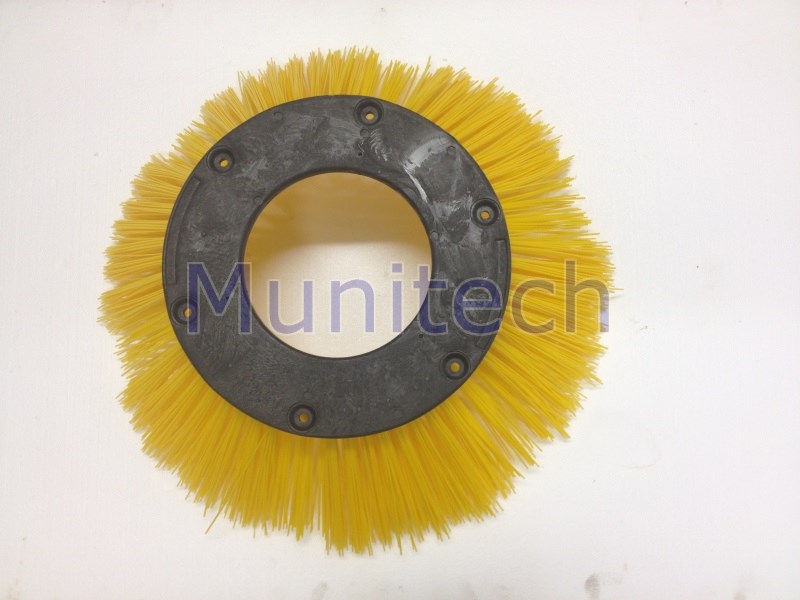 Poly/Wire Front Brush Plastic Top 400mm 4 Bolt 220mm Poly/Wire Fill