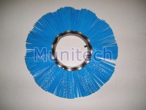 Blue Poly Brush Segments 12.5x4.5