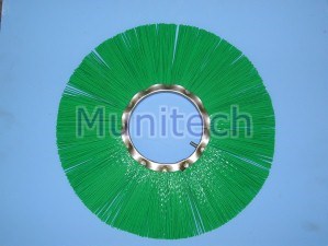Green Poly Sweeper Brush Section Refill