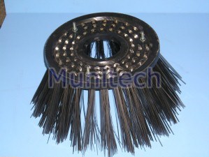 50x Munitech Road Sweeper Wide Sweep Segment Belly Brush Segment Generic Compatible with Jonston Scarab etc. 14 x 5 Inch